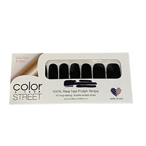 Color Street Midnight‎ in Manhattan Nail Strips NWT